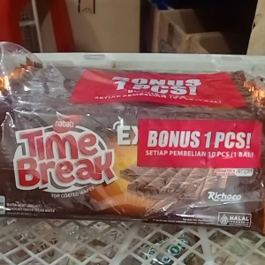Nabati Time Break 36g / 1 Pak Bonus 1 Pcs