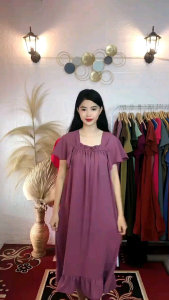 Best Seller! Dress Fuji Crinkle Premium – Nyaman Stylish Kekinian