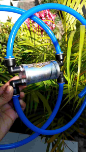 Tabung Hawa Alumunium Universal set Neple Nepel Selang Hose PU (PollyUrethane)