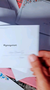 50 pcs Amplop kondangan Kustom - Cetak nama amplop / Amplop custom / Amplop lebaran dengan Perekat