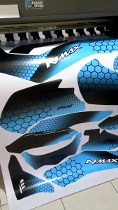 Stiker Decal All New NMAX Full Body Motif Lebah