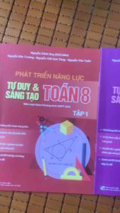 Sách phát triển năng lực tư duy và sáng tạo toán 8/2