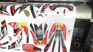 Honda CRF 450 decals sticker laminated