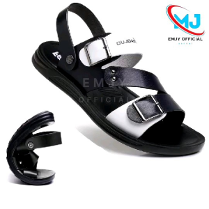 EMJY Sandal Pria Terbaru Sandal Pria Slop Kasual Dewasa Trending 2025 Karet Jepit Sendal