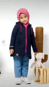 Jaket Lucu Sekolah Anak Perempuan Usia 1 2 3 4 5 6 7 8 9 10 12 Tahun Gumi Kids Jacket Marun
