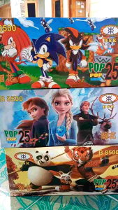 Mainan Popop Bawang Rentengan Isi 50Pcs Siap Jual