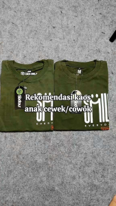 Kaos Anak Laki-Laki Perempuan Usia 1-12 Tahun | Kaos Distro Premium Bahan Katun Nyaman Anti Gerah | Baju Atasan Anak