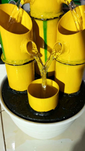 air mancur minimalis 4 pancuran