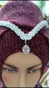 Mahkota Headpiece Zircon Mewah Premium