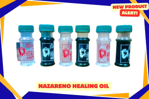 Nazareno Healing Oil Herbal Healing Oil Massage Oil Liniment Oil Muscle Pain Relief Joint Pain Relief Arthritis Relief Body Pain Reliever Relaxing Massage Oil Essential Oil Philippines Efficascent Alternative Authentic Healing Oil