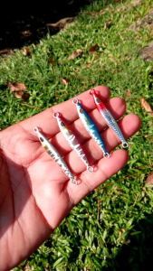 Micro Jig Lencir Model Slim 7gr GID Umpan Casting Jigging UL