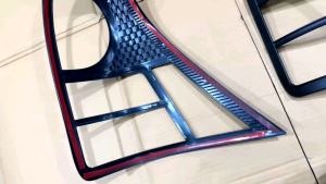 Paket Garnish Lampu Depan Belakang All New Avanza Xenia Veloz 2012 2013 2014 Sporty Hitam Doff