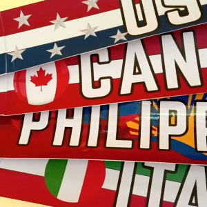 United Nations Flag Sash / Photopaper Sash