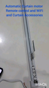 Curtain rack accessories S fold wheels S fold belt straightl aluminum heavy duty rack 90 degrees aluminum rack rollers wheels Automatic motor wifi control remote control