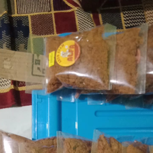 Abon Ayam kemasan 50 gram  satu renteng isi 10 bungkus