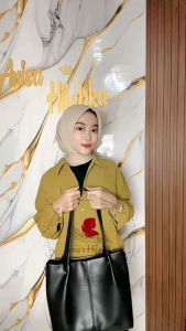 Kemeja Crinkle Airflow Premium Terbaru / Blus kemeja Crinkle / Oversize/ KEMEJA BLOUSE CRINKLE AIRFLOW / KEMEJA SAKU POLOS WANITA