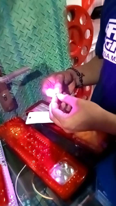 LAMPU SENJA 2 WARNA 12V 24V (MIKA)