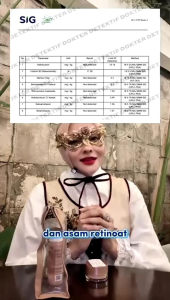 MK SKIN paket wajah acne series free suncreen