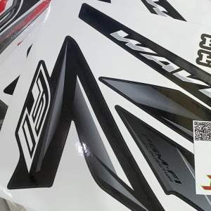 สติ๊กเกอร์ wave 110i 2017 สีดำแต่ง