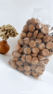SNACK KILOAN KUE SAGU MINI COKLAT 500 GRAM | CEMILAN MURAH MAKASSAR
