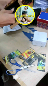 รอก เด็ก พร้อมสายเอ็น เป็นรอกราคาถูกเหมาะสมนักตกปลามือใหม่หรือสำหรับเด็ก สปูนพลาสติก อัตราทด 5.2:1 รอบ 3 Ball bearings