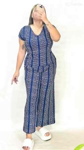 Angel Boho Pants Plus Size Stretchable Special Knitted Fabric Terno (M-2XL)