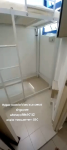 Helper room loft bed customize/Special-shaped room loft bed customize for helper room