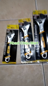 Kunci Inggris Baco adjustable Wrench gagang karet