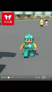 ของเล่นตัวต่อ FEELO รถตำรวจ POLICE CAR ตัวต่อแปลงร่าง ตัวต่อรถของเล่น ของเล่นเด็ก บล็อกตัวต่อขนาดใหญ่ ของเล่นเสริมพัฒนาการ