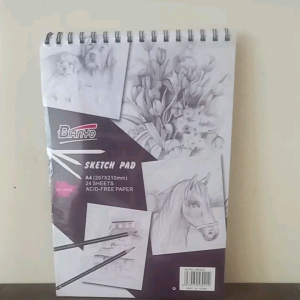 Buku Gambar Lukis Sketch Pad A4