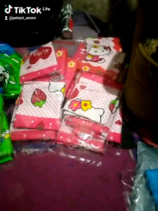 Kain plafon atap kabin mobil Bonus jarum pentul