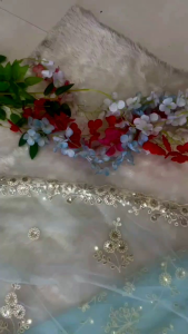 [PRE-ORDER] Semistitched Premium Embellished With Beautiful Embroidered Works Lengha ( Delivery 10 Days )