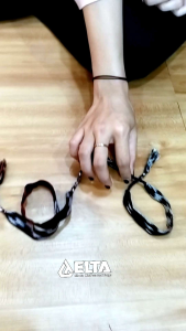 gelang tenun etnik terbaru  1 lilit