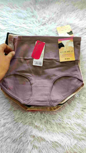 3 pcs high waist panties for women cotton girdle high quality