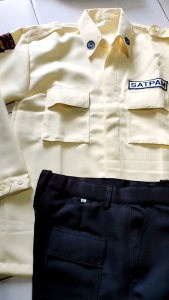 SERAGAM SATPAM PDL BAHAN GAIA M L XL XXL XXXL XXXXL XXXXL