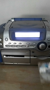 Đài radio cassette CD MD KENWOOD MDX-F3 hàng bãi Nhật