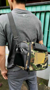PREMIUM Tas Travel cage mini tas untulan hamster burung sugar glider landak mini