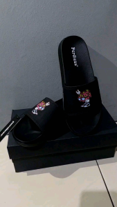 Perdiess - G3ld Brain | Sandal Slop Pria Wanita Sendal Slipper Bahan Permium Lembut dan Empuk