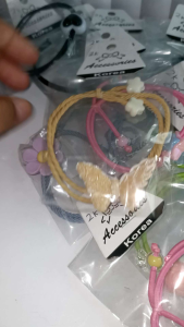 READY COD! Kuncir Rambut Perempuan| Anak| model Manik Murah Obral