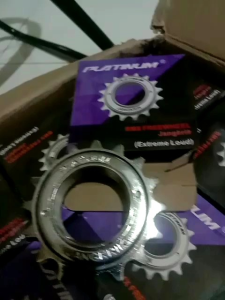 Gear Sepeda Single Speed 16t & Suara Jangkrik Gear Sepeda
