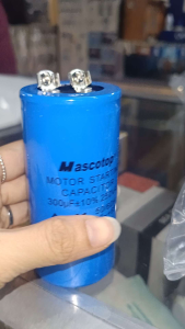 Mascotop Brand 300uF 250VAC Motor Starting Capacitor for Washing Machine or Motor No Polarity 30-824022TM