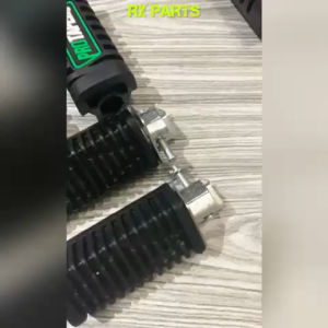 SEPAKET FOOTSTEP / STEP DEPAN KARET LIS WARNA IMPORT + FOOTSTEP STEP BELAKANG KARET ALFC - BISA UNTUK SEMUA JENIS MOTOR BEBEK DAN MOTOR BESAR ( 2 TAK DAN 4 TAK ) UNIVERSAL MOTOR