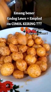 Toping EMPLOD PEDAS cocok untuk baso aci boci pelengkap cemilan dari singkong rasa pedas asin renyah