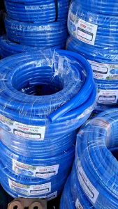 สายยางสีฟ้า 6หุล 20ม. 50ม.100ม.  1นิ้ว50เมตร สายยางน้ำ สายยางรดน้ำต้นไม้