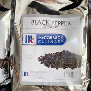 McCormick Black Pepper Ground 1kg: A Premium Seasoning for Your Dishes