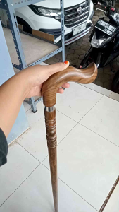 Tongkat Jalan Kayu Kalimosodo Model Payung Premium H537