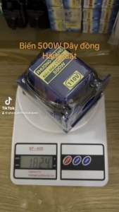 Cục chuyển điện 110V ra 220V 500W ( Dây đồng ) sử dụng ở nước ngoài