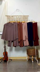 JOSHSHOP - ONE SET SHAKILA / SETELAN WANITA SIZE- L-XL-XXL
