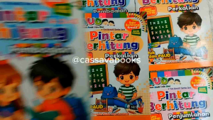 Buku Pintar Berhitung untuk PAUD & TK Penjumlahan Pengurangan Perkalian Pembagian - Serba Jaya