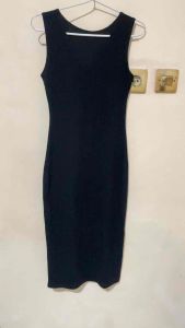 Thrift / Preloved Kadaka Knit Dress Fit body slim black